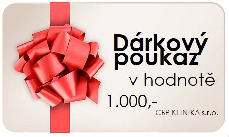 Dárkový poukaz v hodnotě 1.000,-